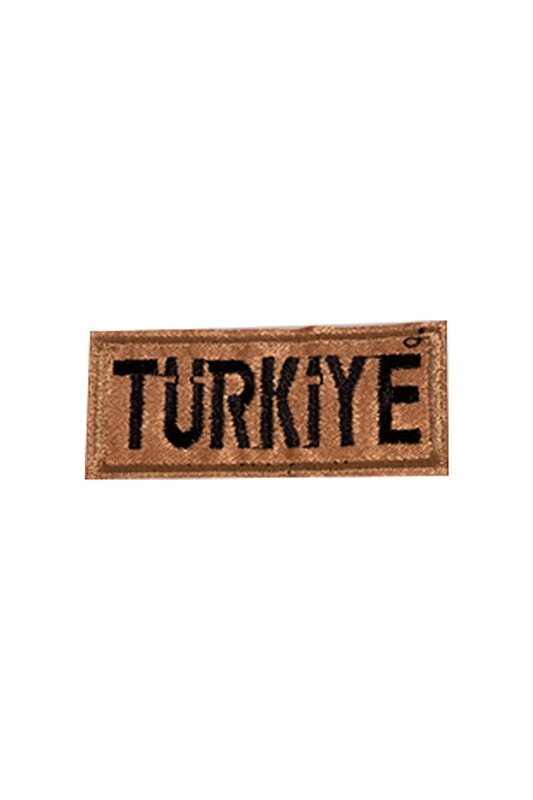 ÖNEL - Türkiye Yazılı Arma 01 | Açık Kahve