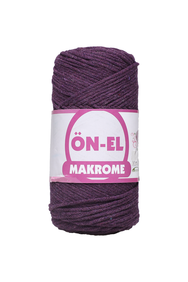 Önel Makrome İpi 250 gr 250 metre | Koyu Mor