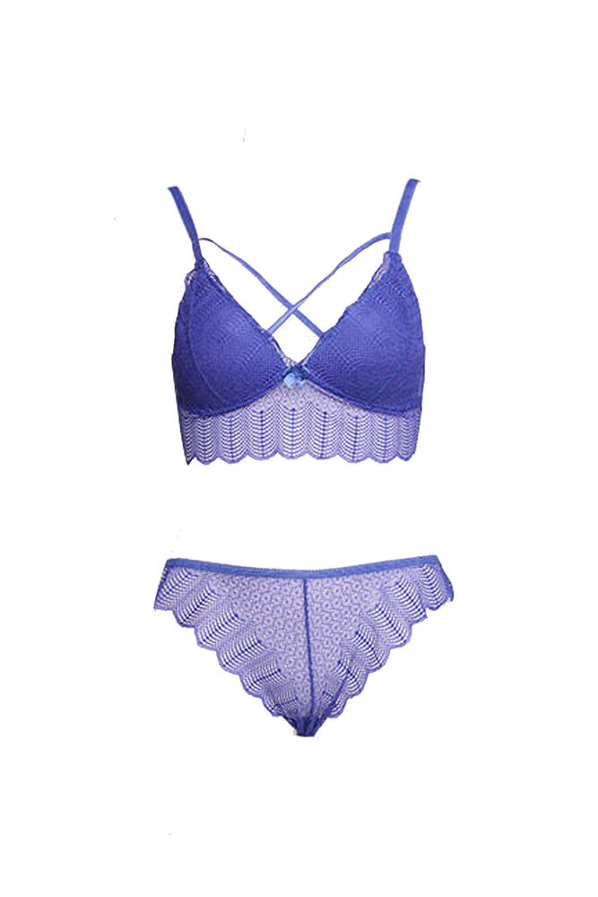 Dantelli Bralet Sütyen Takımı | Saks
