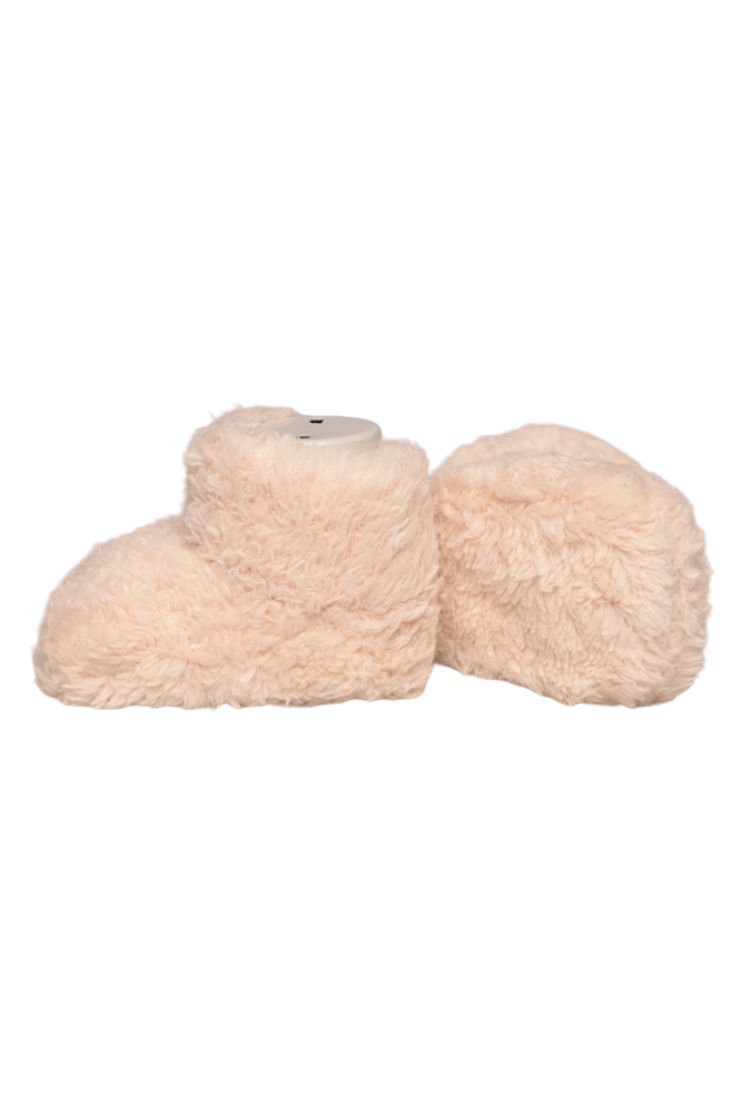 Peluş Bebek Ayakkabı 6059 | Bej