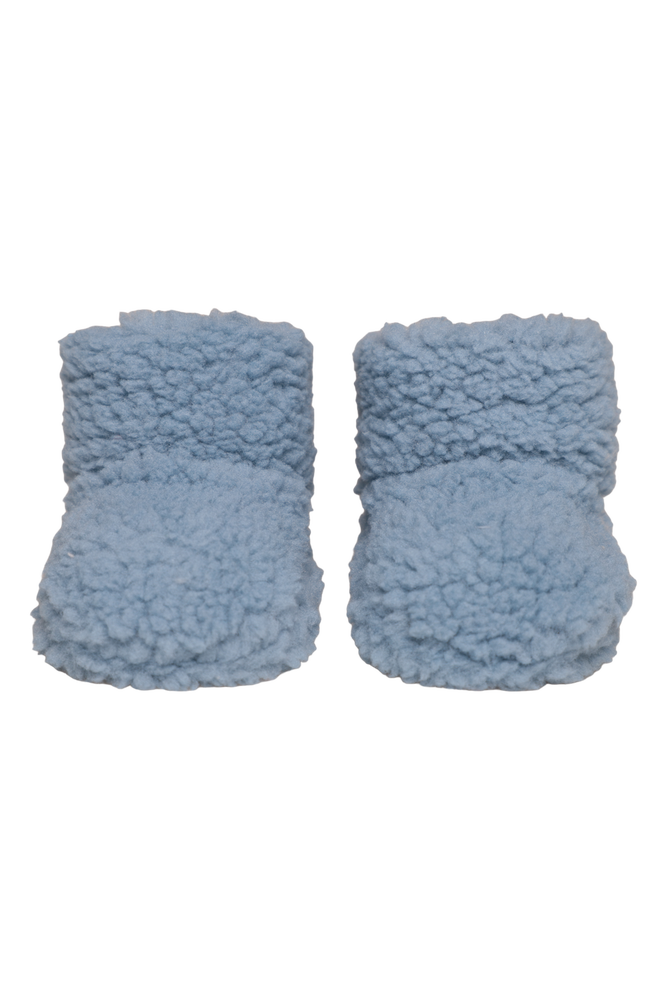 Peluş Bebek Ayakkabı 6059 | Mavi