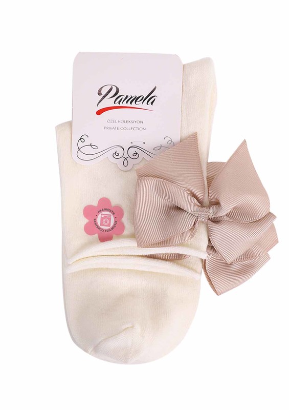 Носки Pamela 618 |кремовый - Thumbnail