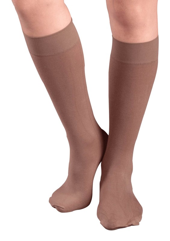PENTİ - Penti Natural Extra Cotton Pantolon Çorap | Bronz