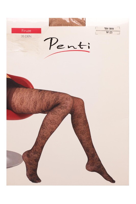 PENTİ - Penti Firuze Külotlu Çorap 20 Den | Ten