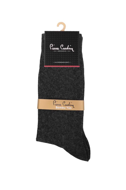 Шерстяные носки Pierre Cardin 650|антрацитовый - Thumbnail