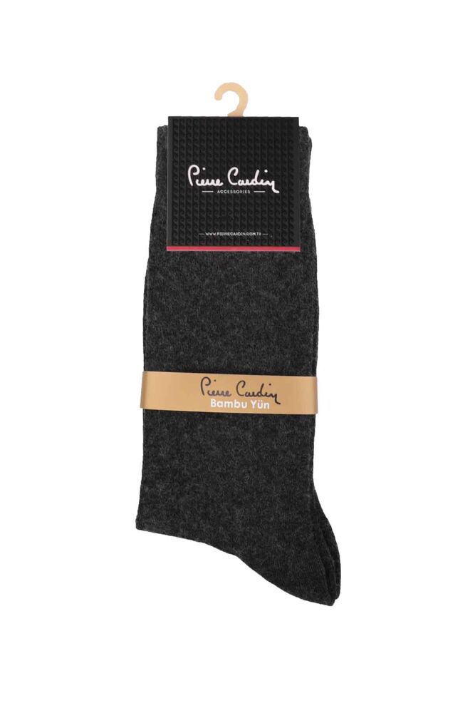 Шерстяные носки Pierre Cardin 650|антрацитовый 