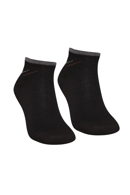 PINAR - Erkek Patik Çorap 0159 | Siyah