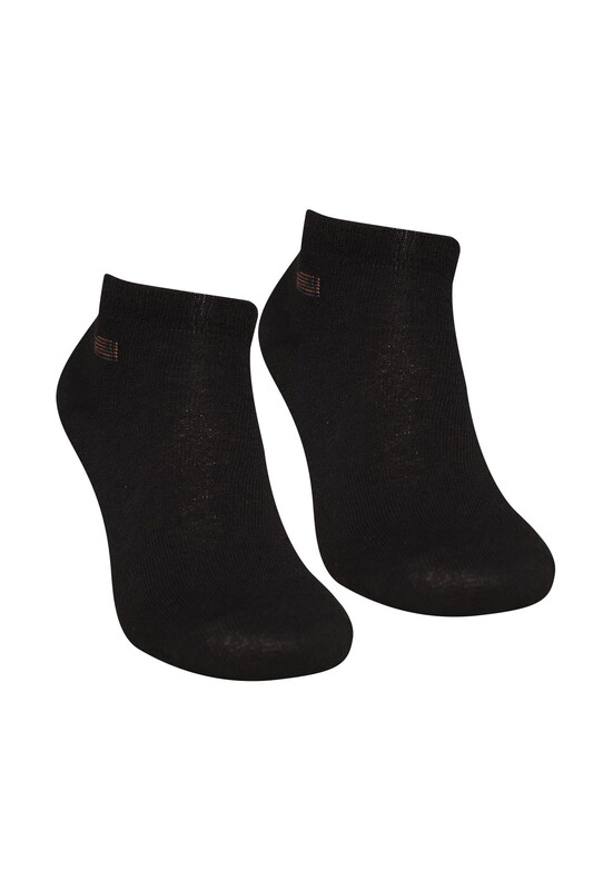 PINAR - Erkek Patik Çorap 0160 | Siyah