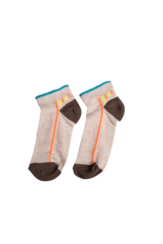 PINAR SOCKS - Erkek Çocuk Patik Çorap | Bej