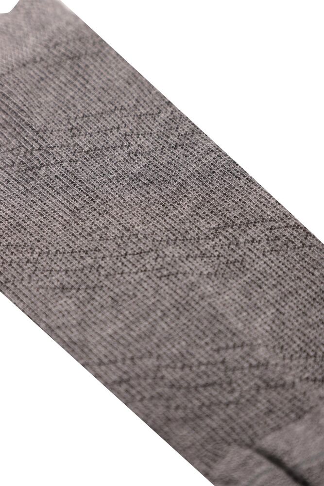 Erkek Bambu Patik Çorap 4180-1 | Gri