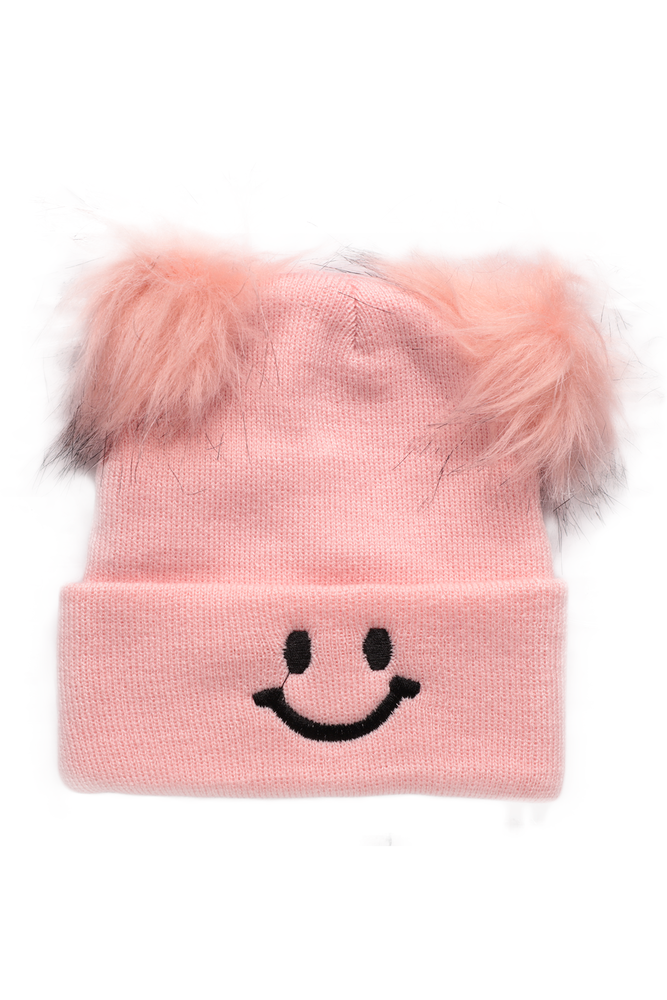 Figürlü Kız Çocuk Bere 7944 | Pembe