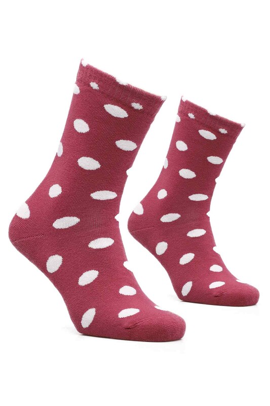 PRO - Zambezi Kadın Havlu Çorap 24628 | Gül Kurusu