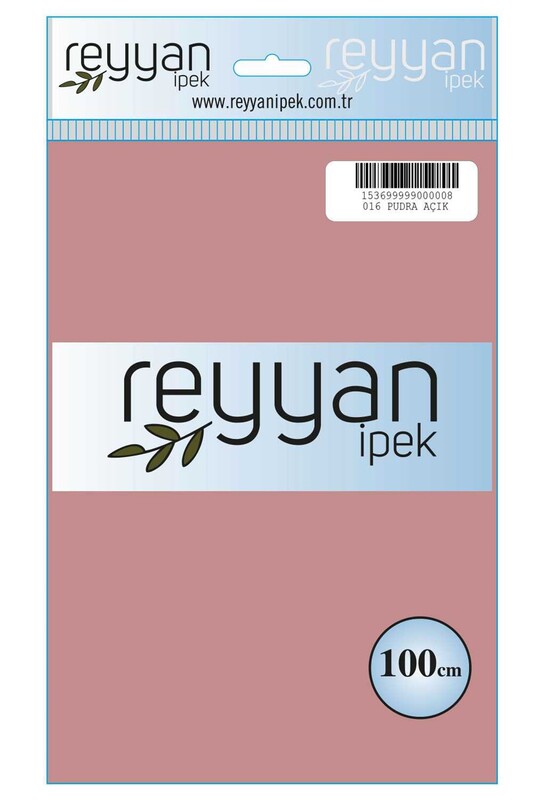 REYYAN - Reyyan Dikişsiz Düz Yazma 100 cm | Açık Pudra 016