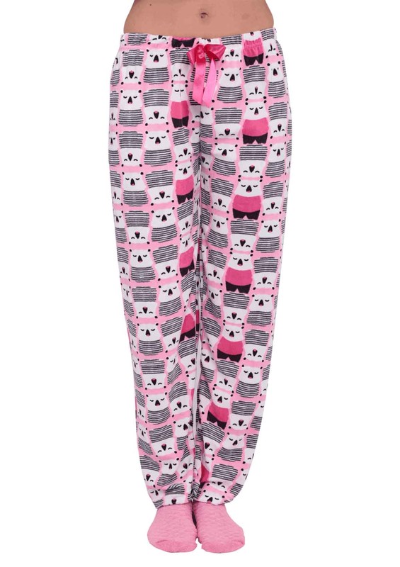 Низ пижамы RINDA с персонажем из мультфильма 139/розовый - Thumbnail