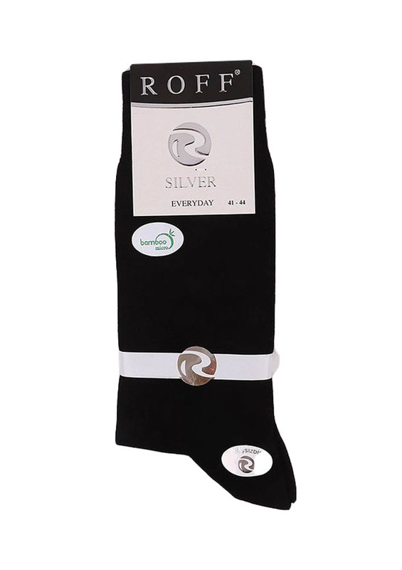 ROFF - Бамбуковые носки Roff 14001/чёрный 
