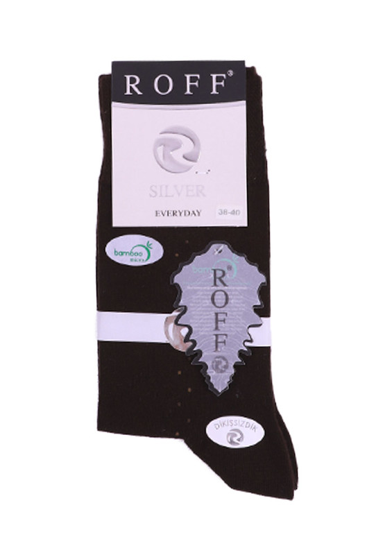 ROFF - Бамбуковые носки Roff 14115/коричневый 