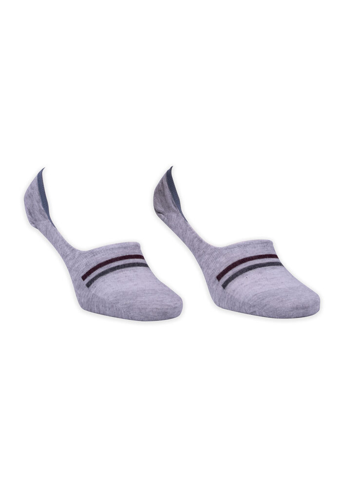 Носки-следки в полоску Roff|серый