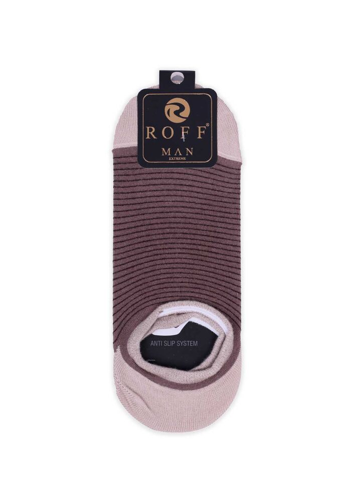 Носки-следки Roff 002|коричневый