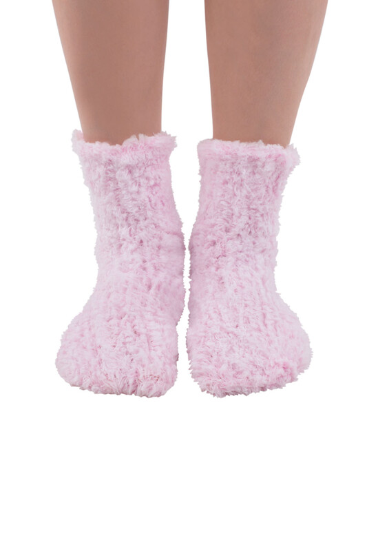 Махровые носки Sahab 30800/розовый - Thumbnail