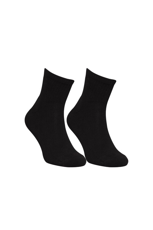 SAHAB - Dikişsiz Erkek Soket Çorap 90200 | Siyah
