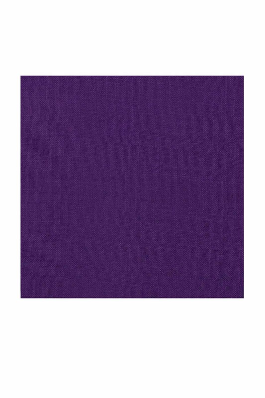 SEVİNÇ - Бесшовный одноцветный платок Sevinç с принтом 100см/016