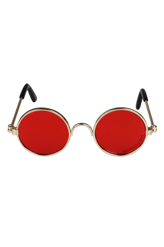 SEVİNÇ - Amigurumi Cam Gözlük Kırmızı