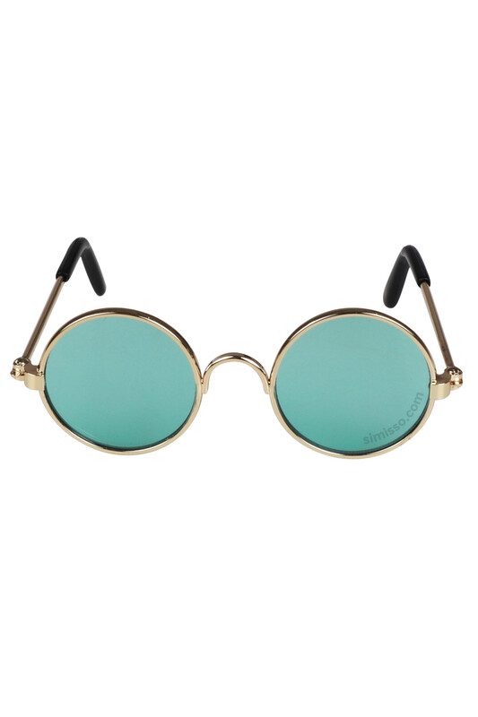 SEVİNÇ - Amigurumi Cam Gözlük Yeşil
