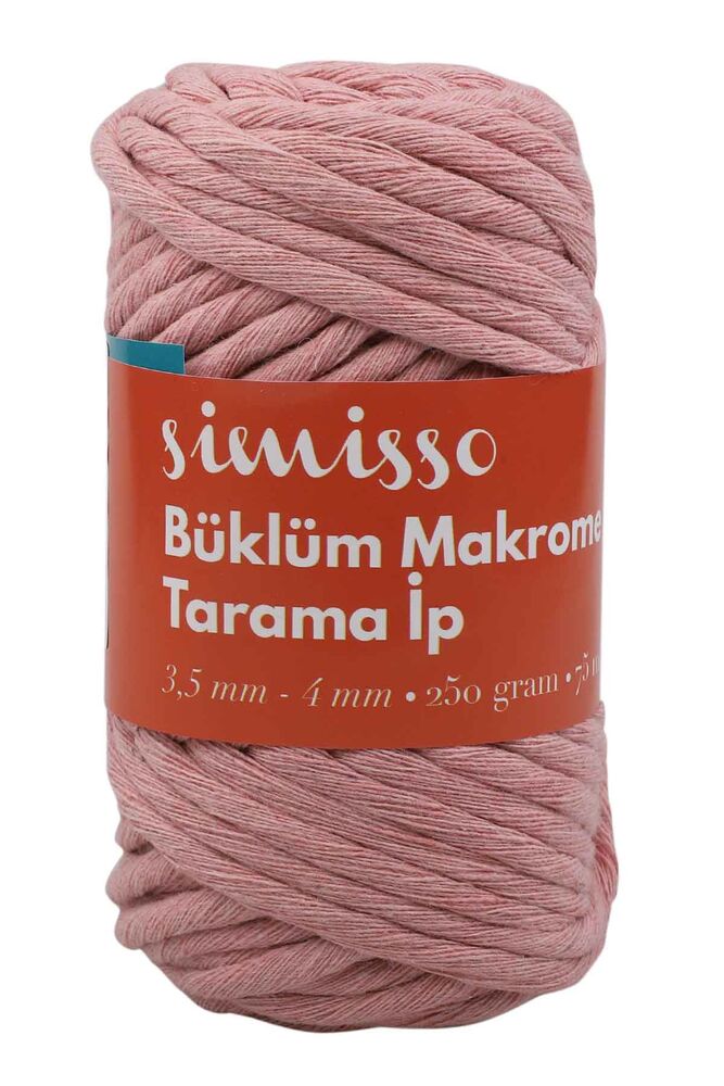 Пряжа для макраме Simisso /светло-розовый 