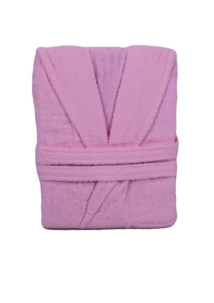 Женский банный халат/розовый