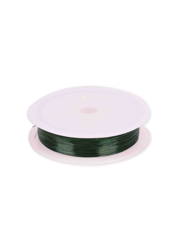 SİMİSSO - Renkli Çelik Tel 3 mm | Yeşil
