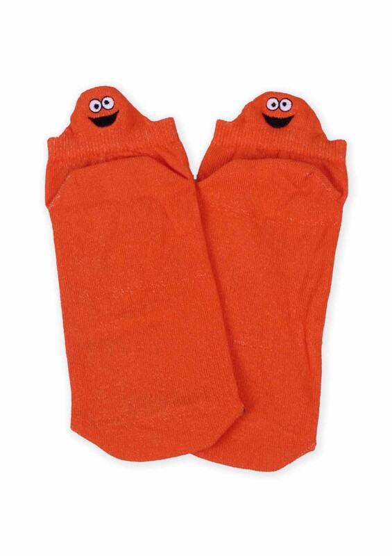 Носки с принтом| оранжевый - Thumbnail