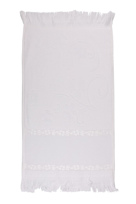Полотенце Rüya для вышивки 30*50см./белый - Thumbnail