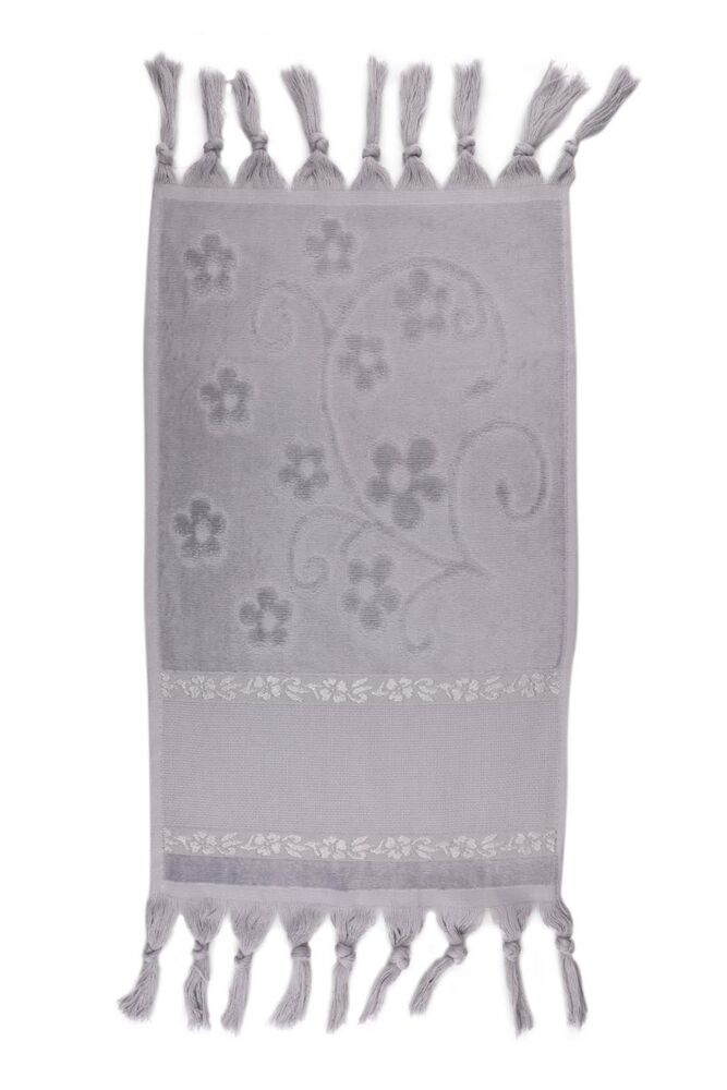 Полотенце Rüya для вышивки 30*50см./серый 
