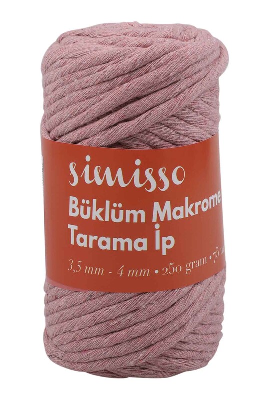 SİMİSSO - Пряжа для макраме Simisso /лиловый 