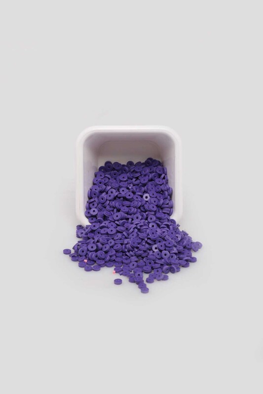 SİMİSSO - Плоские бусины SIMISSO 4 мм/фиолетовый