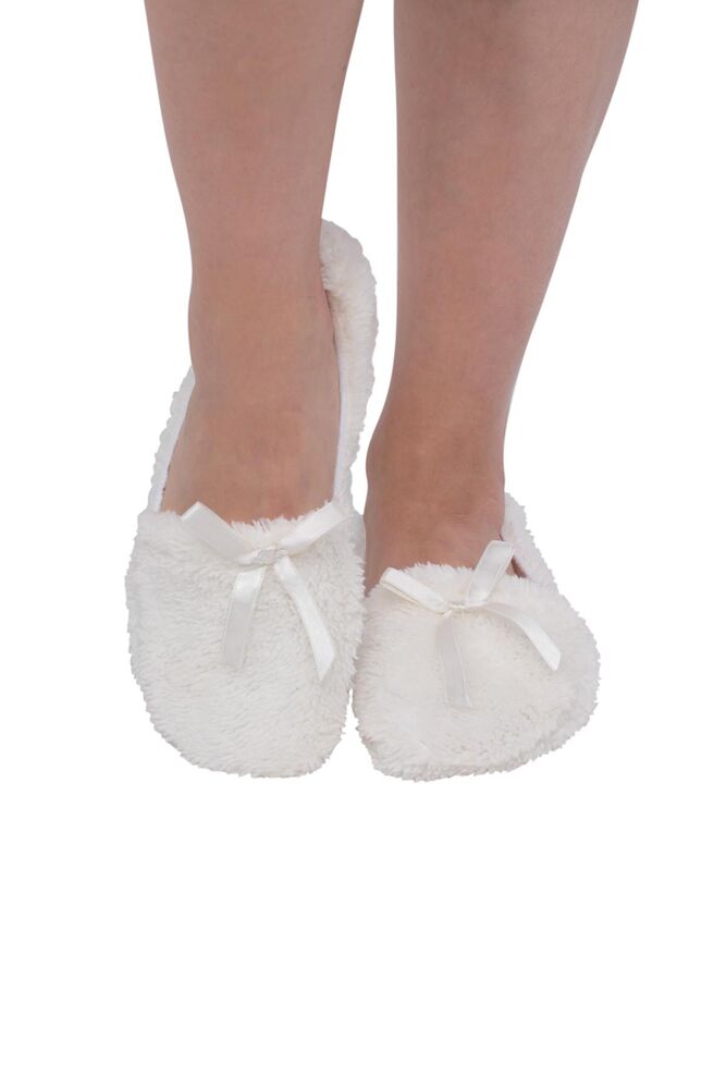 Махровые носки SIMISSO с бантиком 041/-белый 