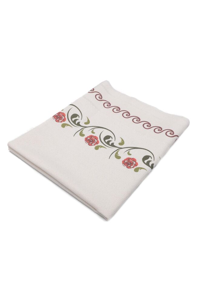 Льняной ажурный молитвенный коврик для вышивания 501|красный