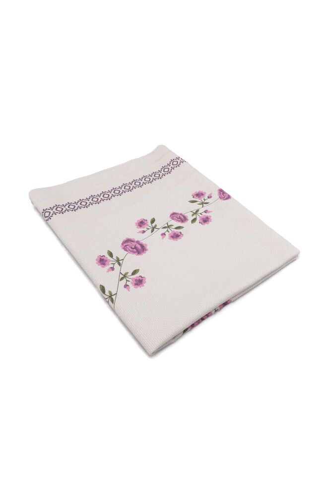 Льняной ажурный молитвенный коврик для вышивания 502|фиолетовый