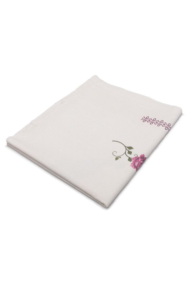 Льняной ажурный молитвенный коврик для вышивания 506|фиолетовый