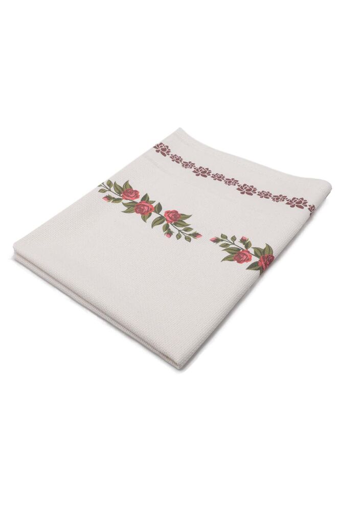 Льняной ажурный молитвенный коврик для вышивания 507|красный