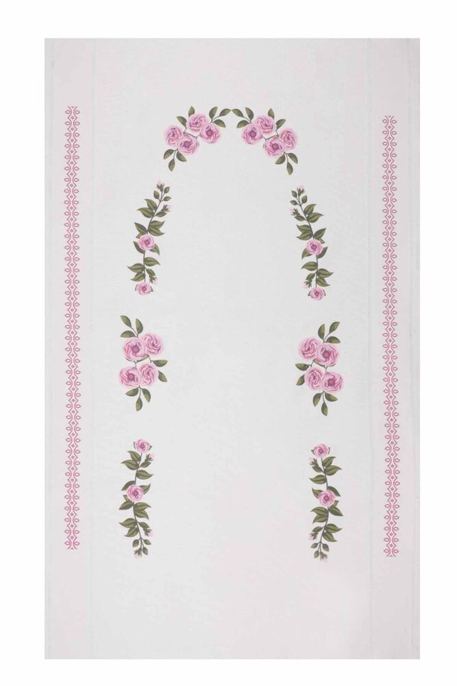 Льняной ажурный молитвенный коврик для вышивания 509|фиолетовый