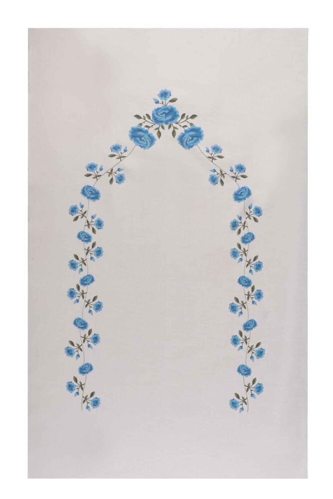 Молитвенный коврик для вышивания 502|голубой-кремовый