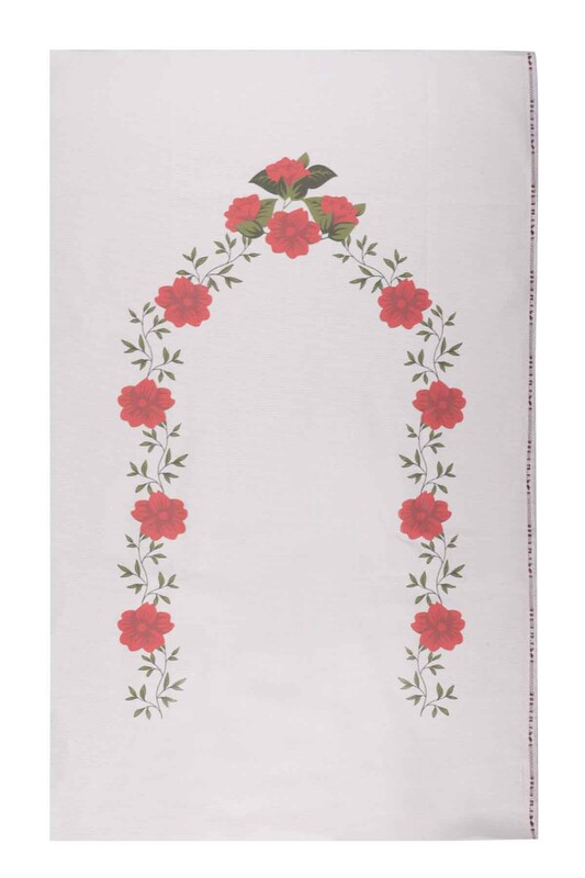 SİMİSSO - Молитвенный коврик для вышивания 505|красный-экрю