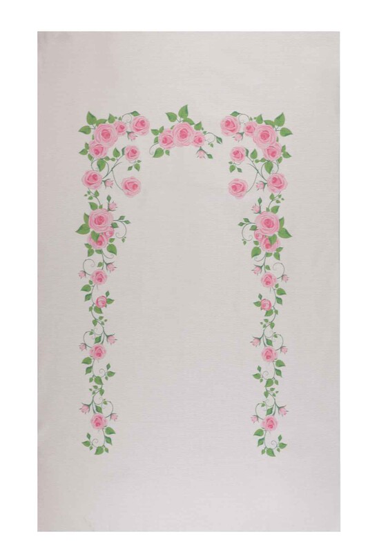 SİMİSSO - Молитвенный коврик для вышивания 508|розовый-кремовый