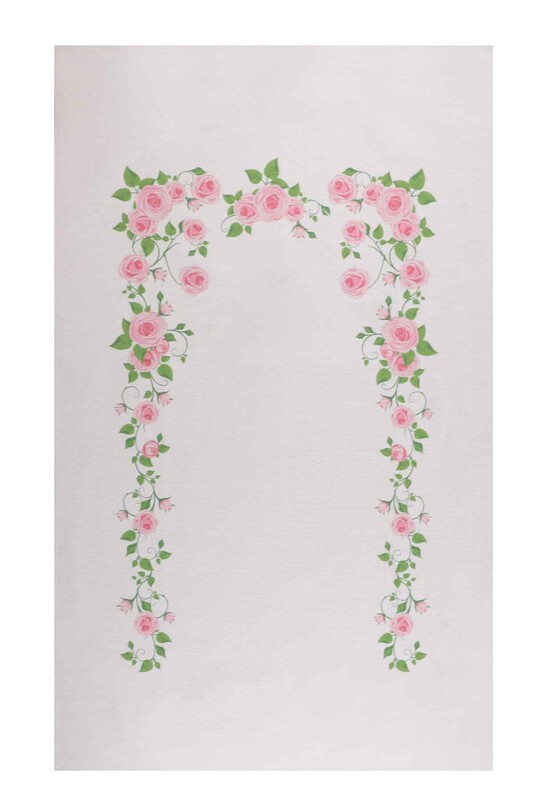 SİMİSSO - Молитвенный коврик для вышивания 508|розовый-экрю