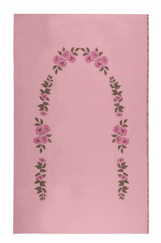 Молитвенный коврик для вышивания 509|фиолетовый-пудровый - Thumbnail