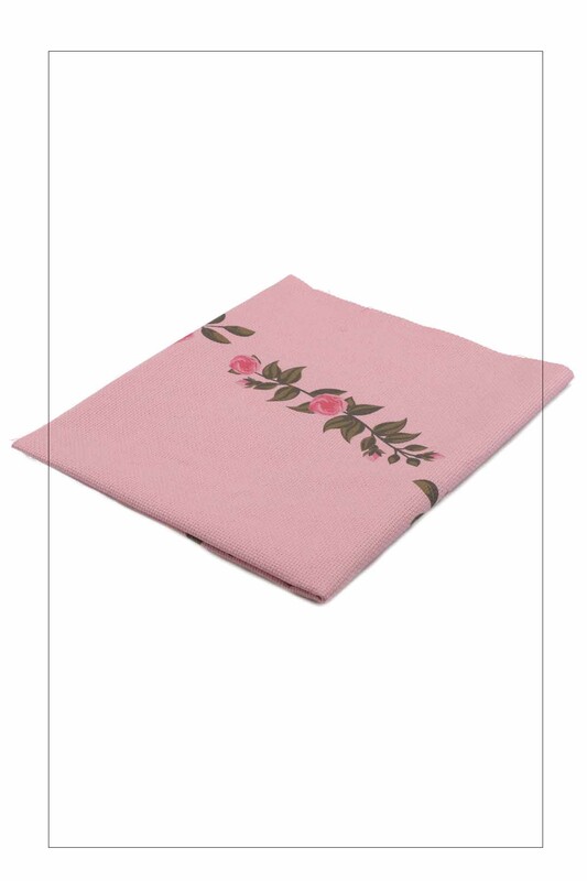 Молитвенный коврик для вышивания 509|розовый-пудровый - Thumbnail