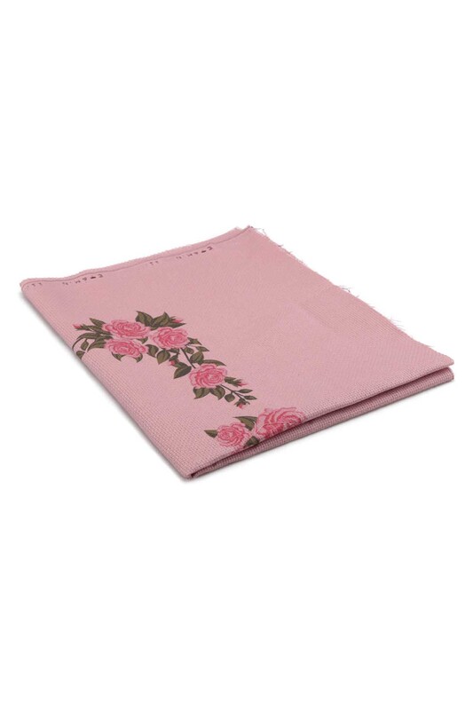 Молитвенный коврик для вышивания 510|розовый-пудровый - Thumbnail