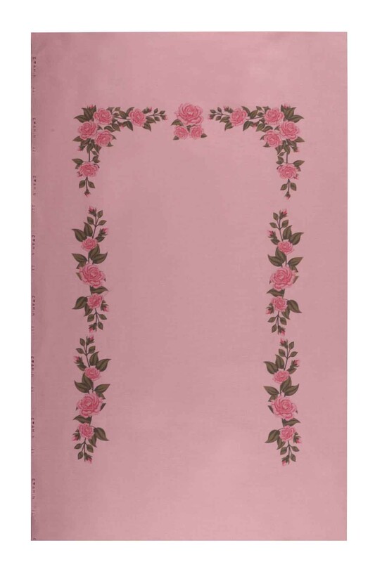 SİMİSSO - Молитвенный коврик для вышивания 510|розовый-пудровый