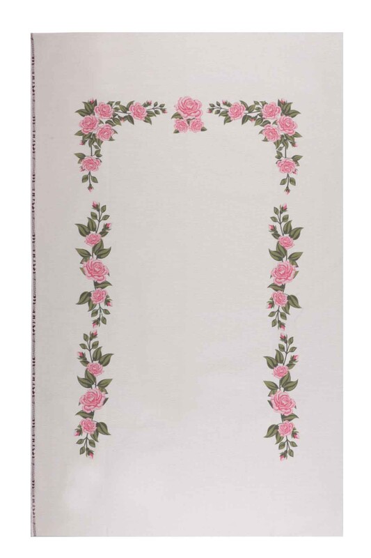 SİMİSSO - Молитвенный коврик для вышивания 510|розовый-кремовый